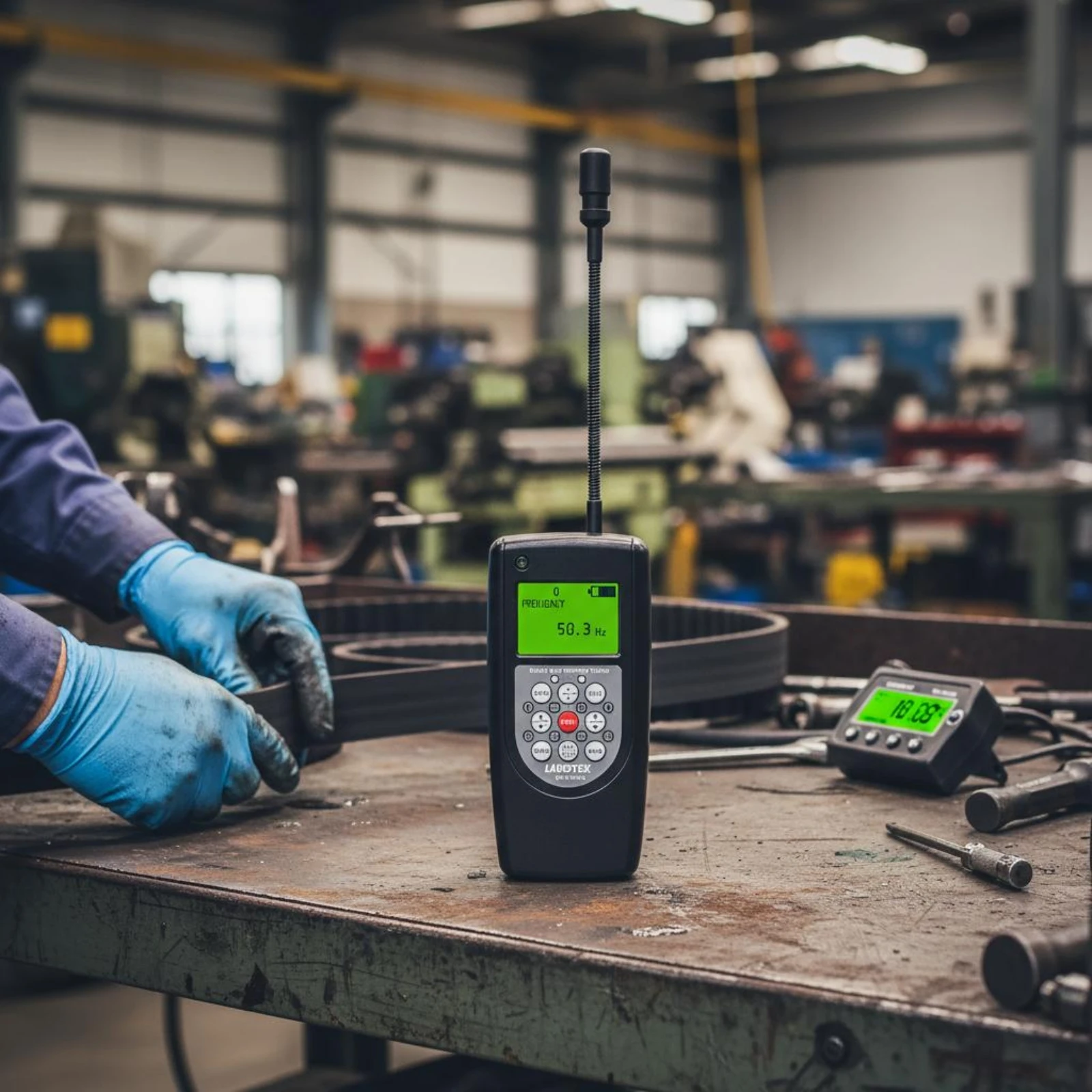 Infrared Belt Tension Meter High Accuracy Belt Tension Tester Testing Equipment Handheld for Automotive Repair view 2
