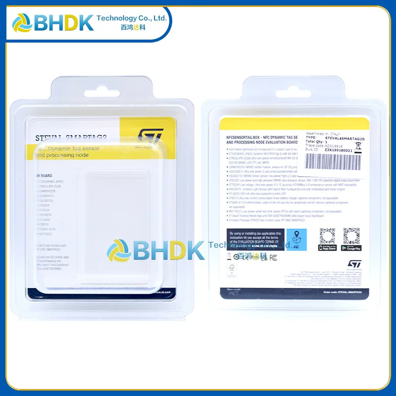 FOR ST STEVAL-SMARTAG2 Board ST25DV64KC JF6D3 NFC RFID Dynamic Tag Sensor Evaluation Board