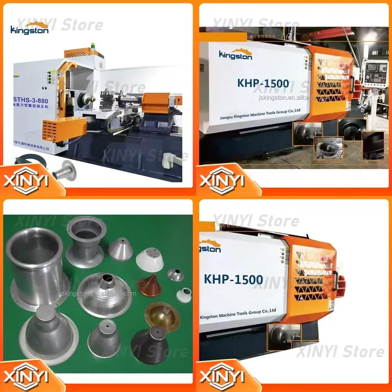 Customizable design heavy-duty KHP-1500 numerical control horizontal flat lathe automatic sheet metal forming equipment