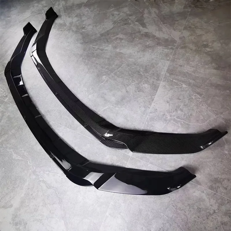 For Volkswagen T-Roc / T Roc TSI TDI 2017-2022 Front Bumper Lip Spoiler Splitter Lip Chin Front Bumper Lip Cap Protector Cover