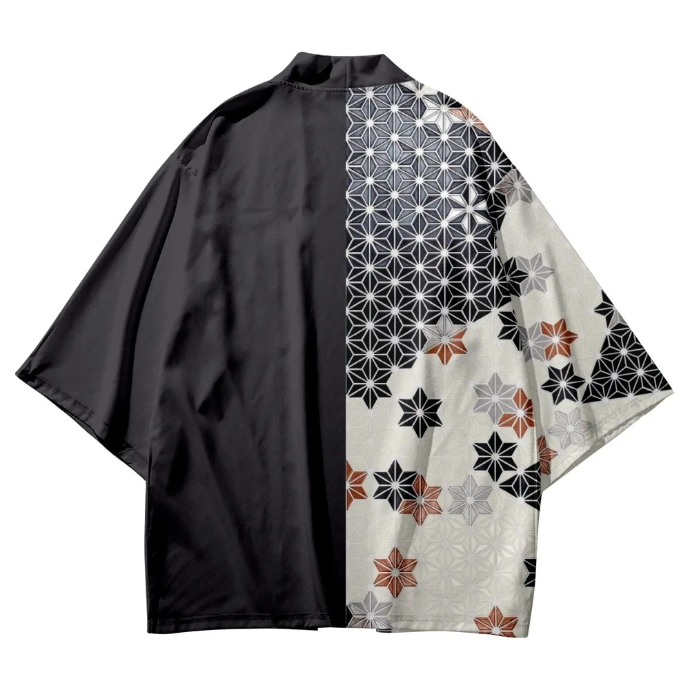 

Samurai Kimono Women Japanese Yukata Female Women Asian Clothes Cardigan Shirt Men Traditional Print Cosplay Haori Robe