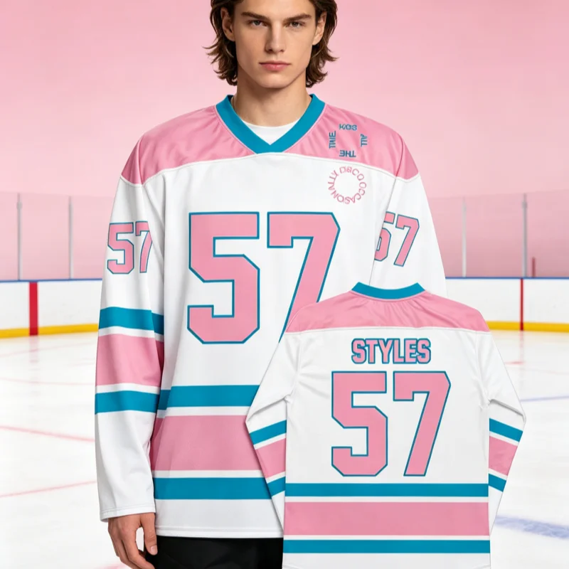Kiss All The Time. Disco Occasionally Jersey HarryStyle 57 Singer Design 3D Print Tees Streetwear  Long Sleeve Male Shirt Men