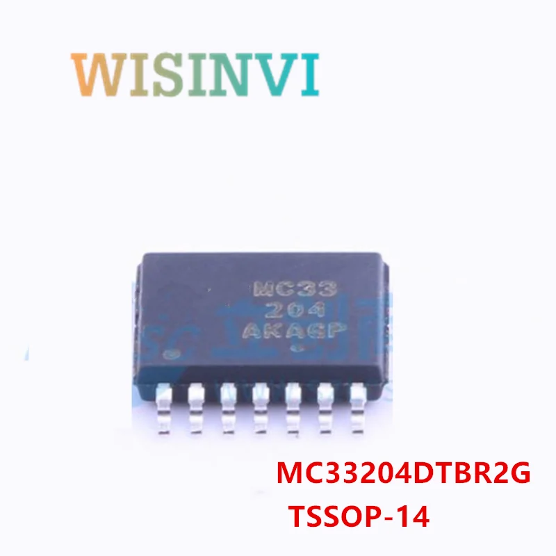 10PCS MC33204DTBR2G MC33204  MC33274ADTBR2G MC33274 MC33179DTBR2G MC33179 TSSOP-14