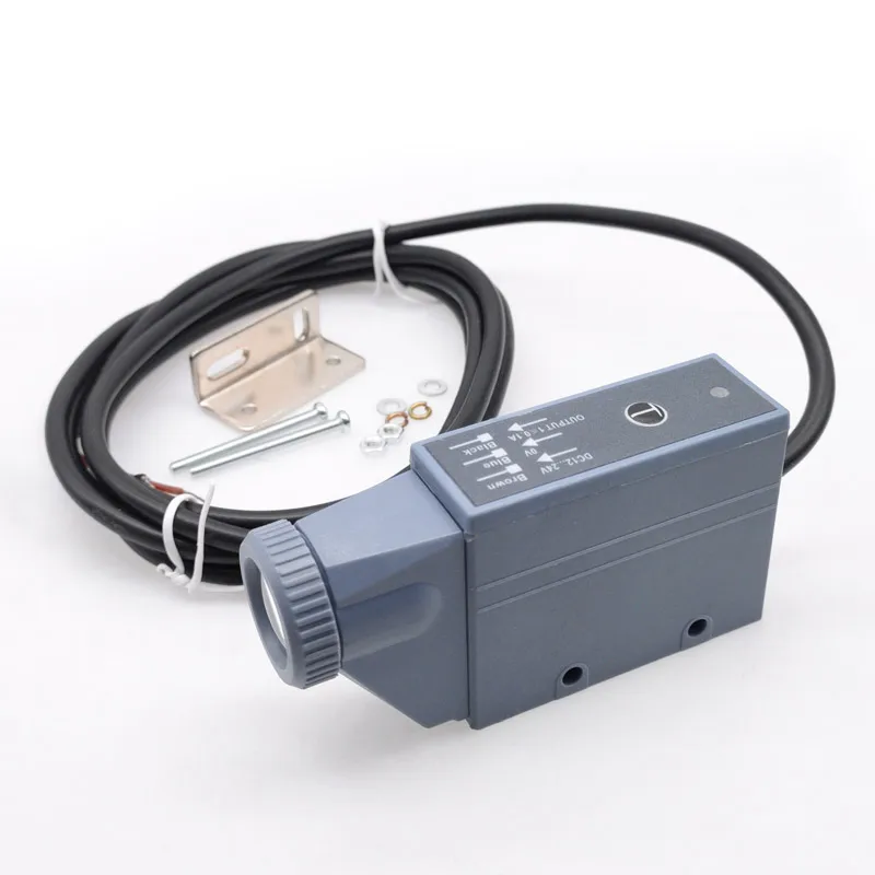KS-W22Series Color Mark Photoelectric Sensor 10-30V Automatic Color Identification Packaging Position Detection Switch Accessory