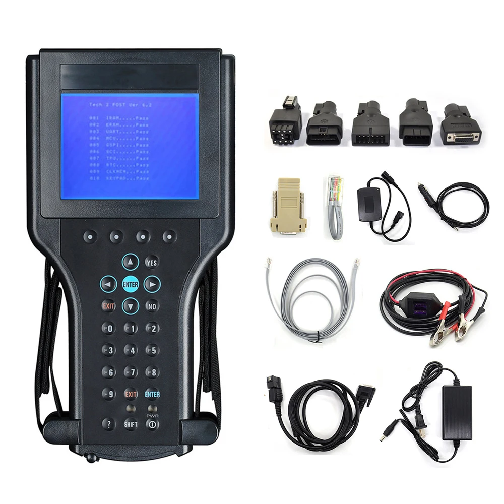 

For GM SAAB OPEL SUZUKI ISUZU Holden Diagnostic Scanner TECH2 32MB PCMCIA Card Flash Tester 12V Car RS232 Cable Adapter Detector