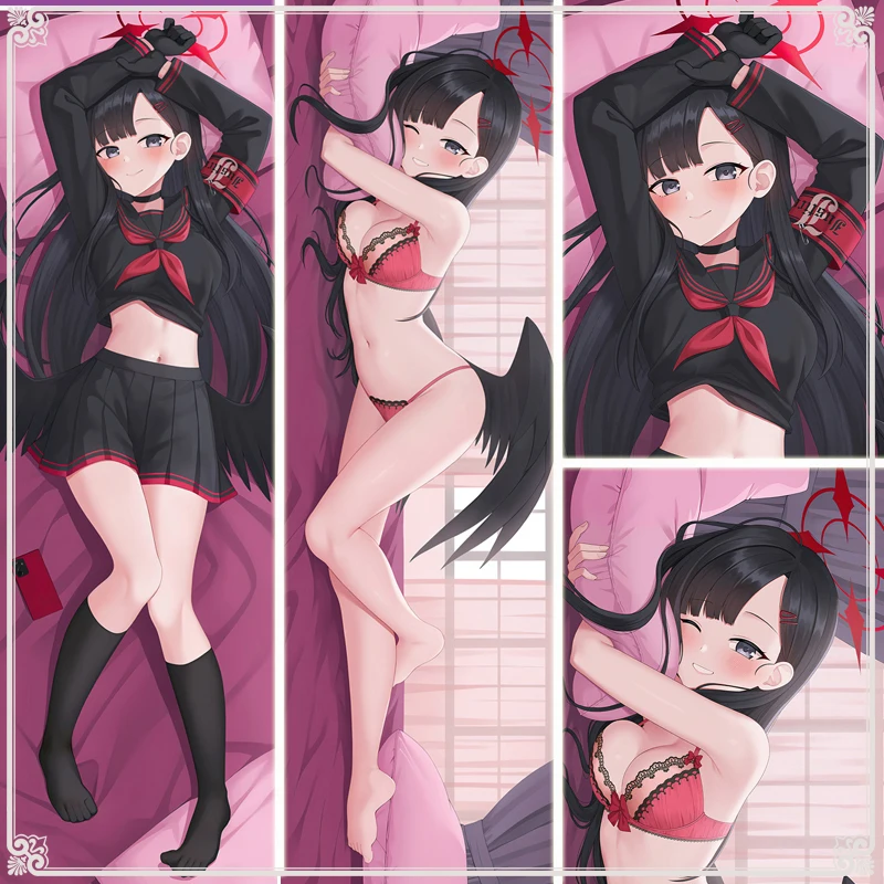 

Anime Blue Archive Nakamasa Ichika Dakimakura Hing Body Pillow Case Cosplay Otaku Pillowcase Cushion Cover JBM