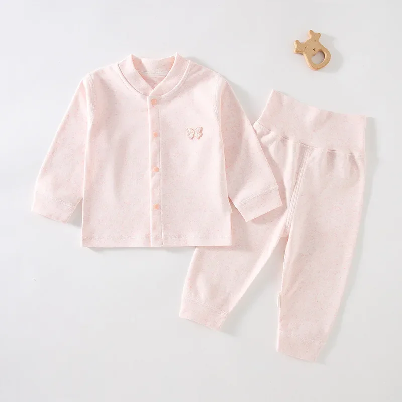 

Baby Clothes High Waist Belly Protection Pants Autumn Spring Comfortable Cotton Leggings Boys Girls Children's Warm Pajamas