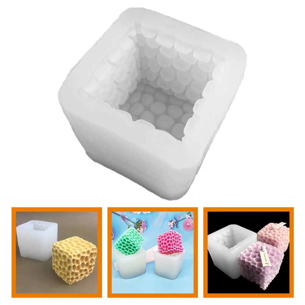 

1pcs Honeycomb Soap Mold Silicone Baking Mold For Diy Chocolate Cake Fondant Making Supplies Durable Molds