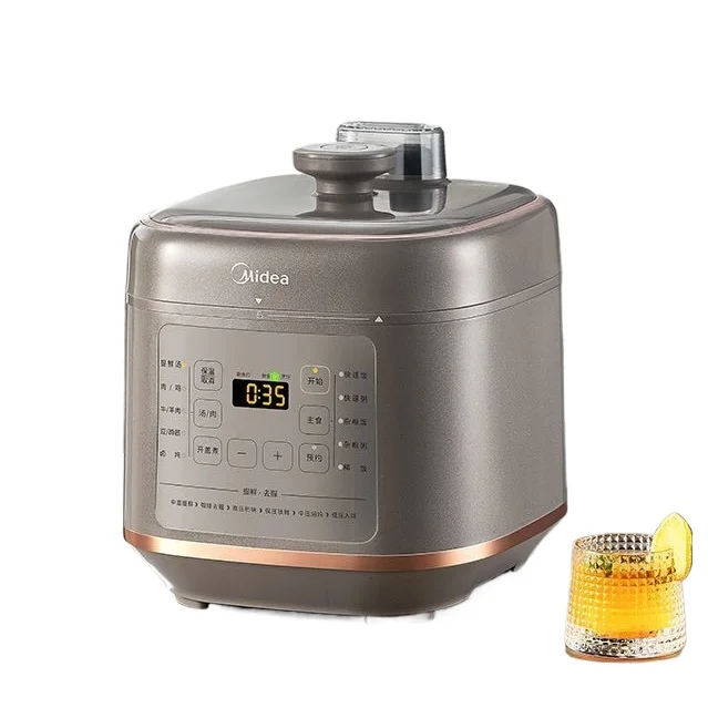 

Electric pressure cooker household 5L double-layer deep soup pot rice cooker can cook rice at a fixed time