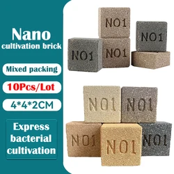 10Pcs/Lot Aquarium Nano-bacteria Bricks Filter Material Nitrifying Bacteria House Water Purification Fish Tank Filter Media