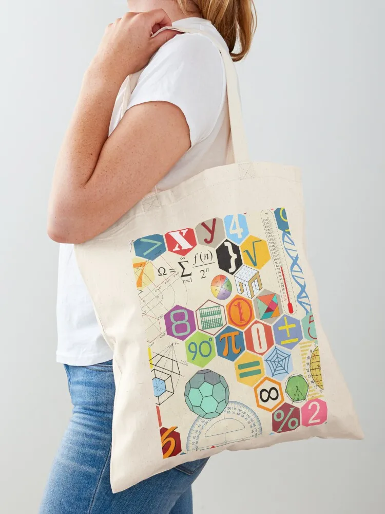 

MATH! Tote Bag Customizable tote bag tote bags cloth bags handbag Canvas shoulder bag