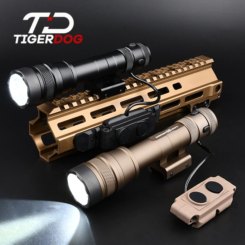 REIN 2.0 Micro Kit 1300Lumens metal Flashlight With Dual function switch Fit 20MM Picatinny Rail Airsoft Wadsn Weapon light 