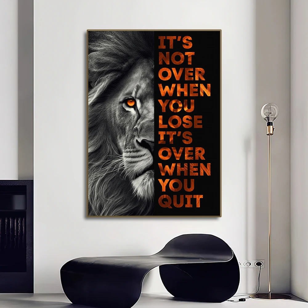 Peinture sur Toile avec Citati - Home Decor Quotes On Wall avis et prix