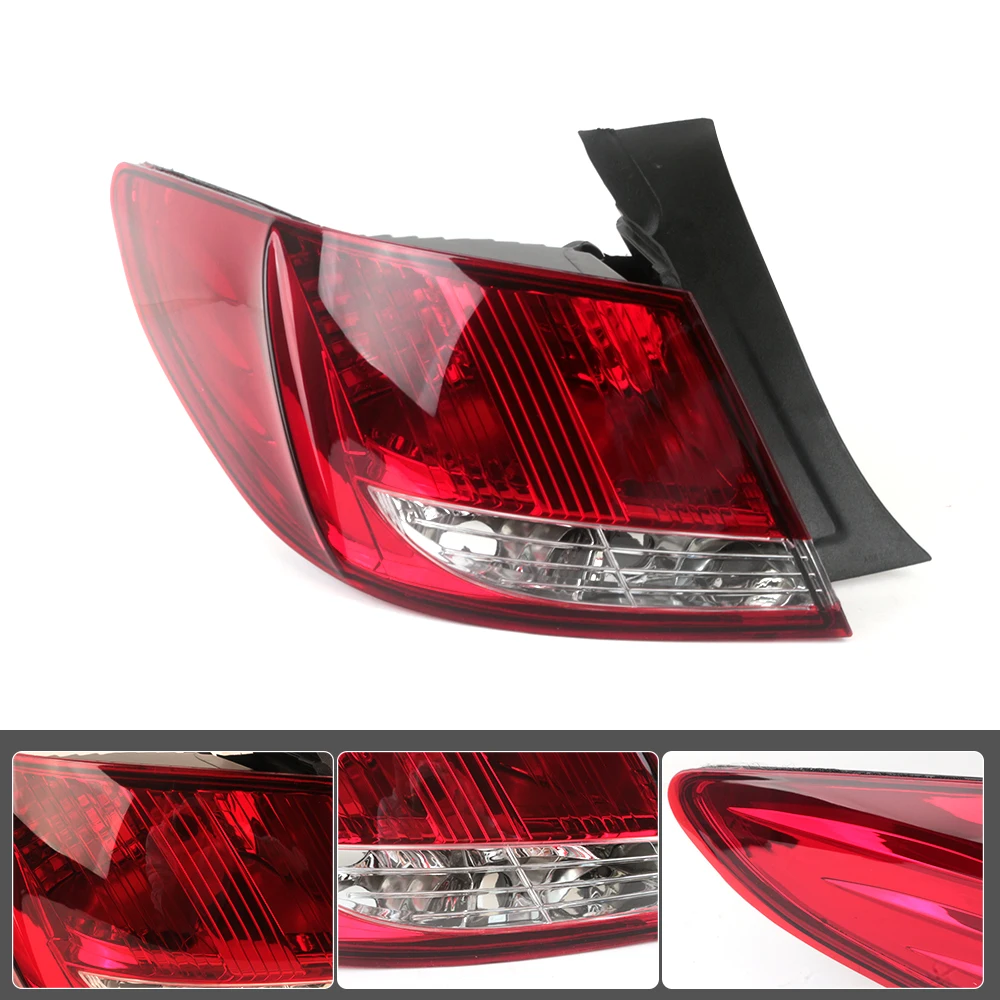 Left/Right Side Tail Lamp FOR PEUGEOT 408 2010 2011 2012 2013 2014 Rear Tail Light Brake Lamp with