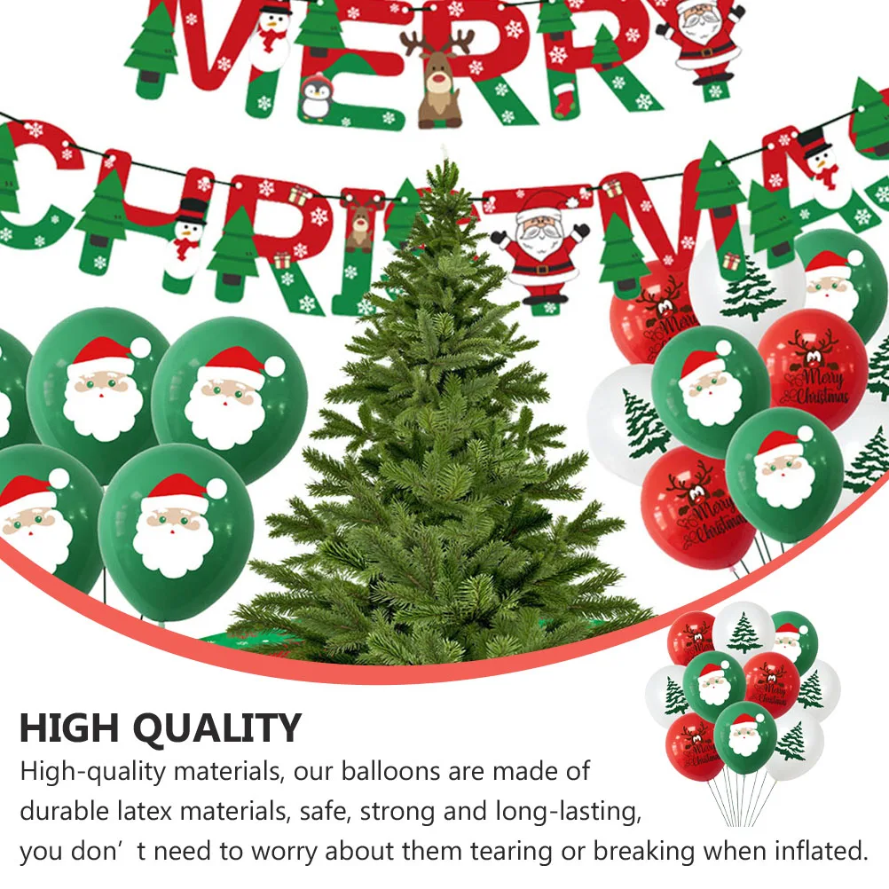 

Latex Christmas Decor Balloons 10Pcs Party Balloons Supplies For Wedding Birthday Holiday Decoration