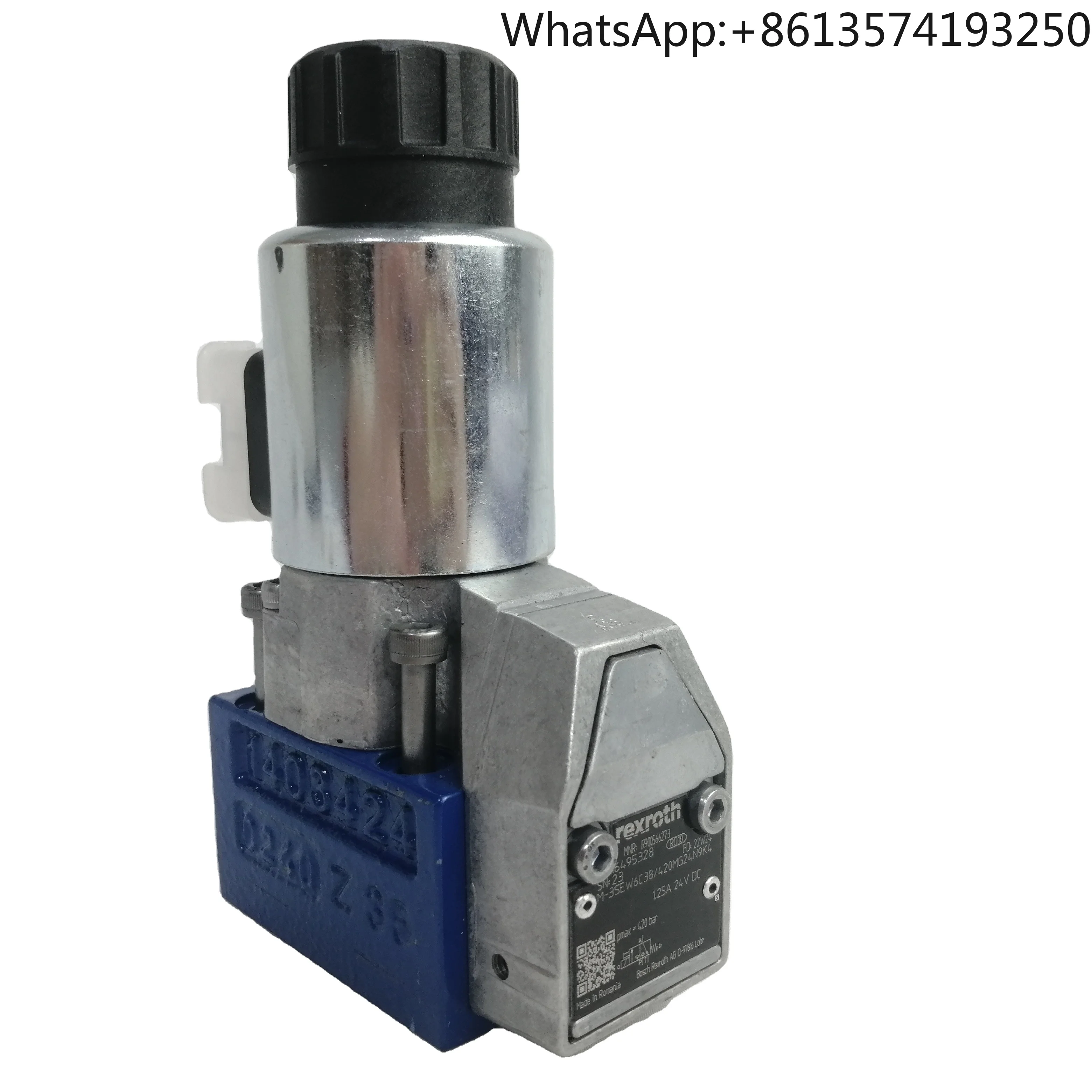 

REXROTH R900566273 POPPET DIRECTIONAL VALVE M-3SEW6C3X/420MG24N9K4