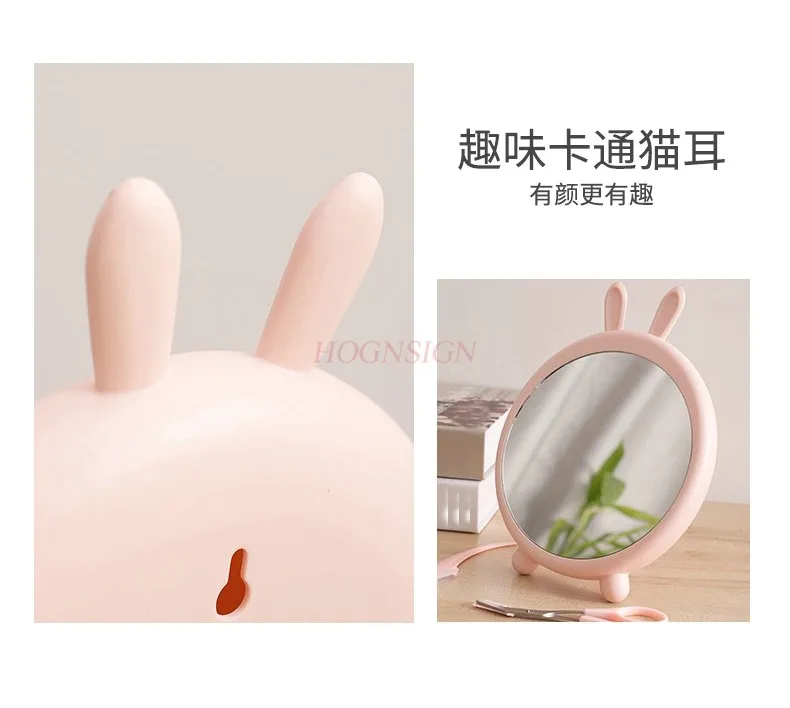 Desktop make-upspiegel, studentenslaapzaal, huishoudelijke kleine spiegel, dressingspiegel