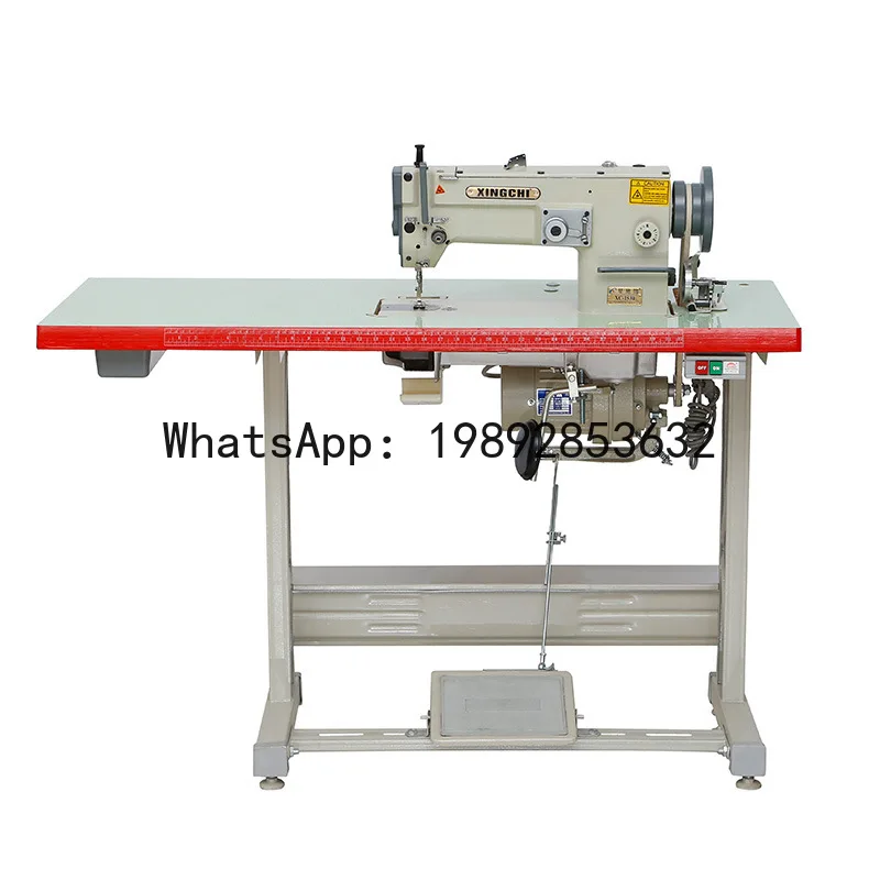 

XX Xingchi Brand Industrial Sewing Machine 1530 Flatbed Large Bobbin Herringbone Sewing Machine for Thick Materials