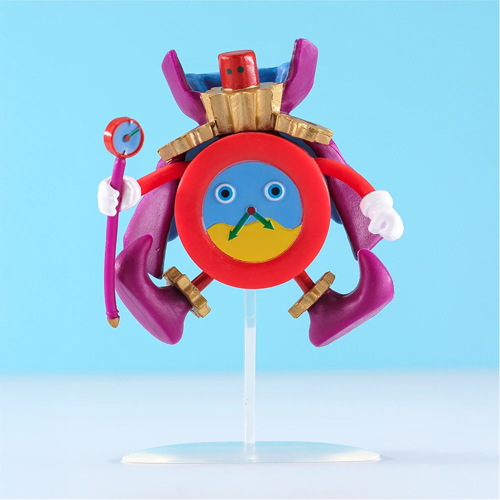 ​ Autêntico Yu-Gi-Oh! Dragão branco de olhos azuis e portão guardião Time Wizard e Kuriboh PVC figura de ação articulada colecionável ​   Brinquedo