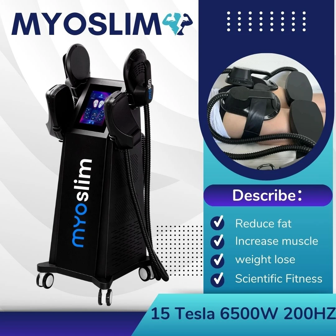 EMS Body Contouring Equipment Professional MYOslim 6500W EMS 15Tes Muscle Training Beauty Machine for Spa Salon Use