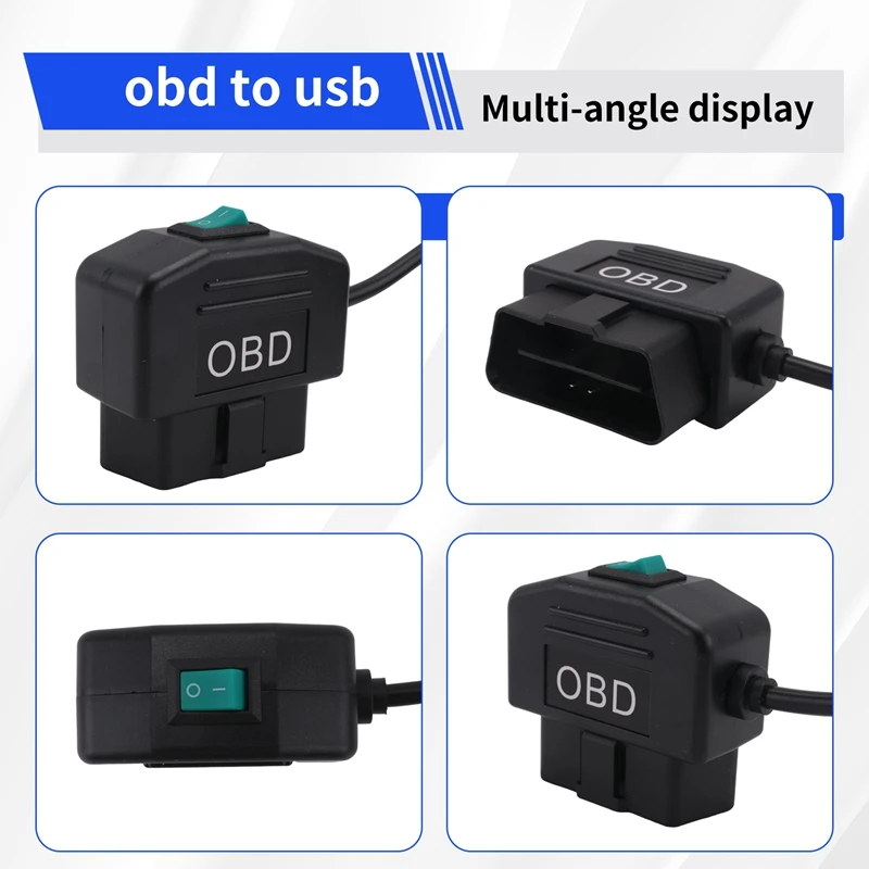 Dash Cam Obd Hardwi…