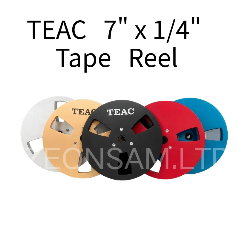

TEAC 7" x 1/4" Inch Aluminum Empty Reel For Reel To Reel Tape Recorders Empty Take Up Reel For Studer ReVox/TEAC/Pioneer/AKAI