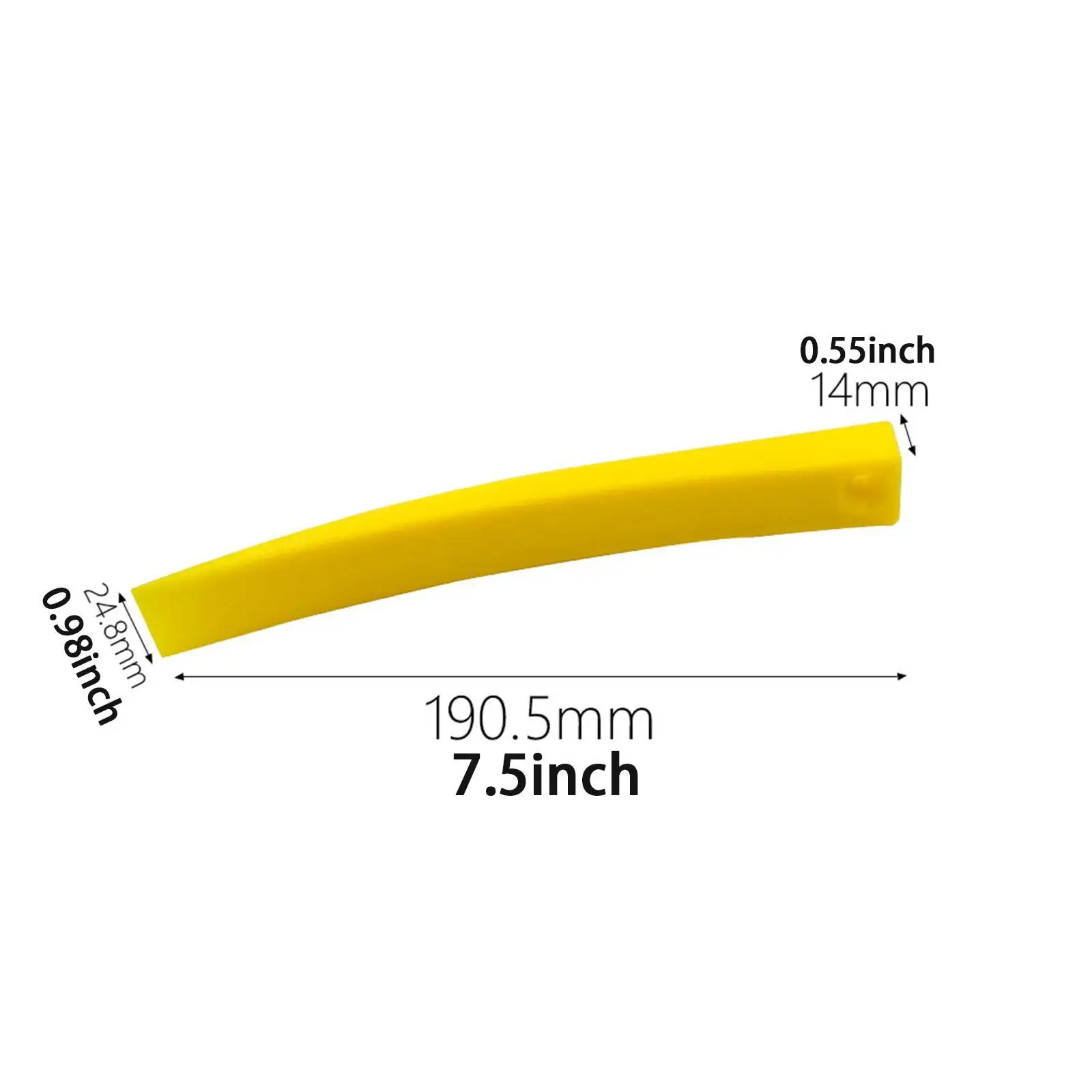 

Auto Trim Removal Wedge Yellow Plastic Car Panel Door Interior Strip Repair Tool for DIY Upgrades