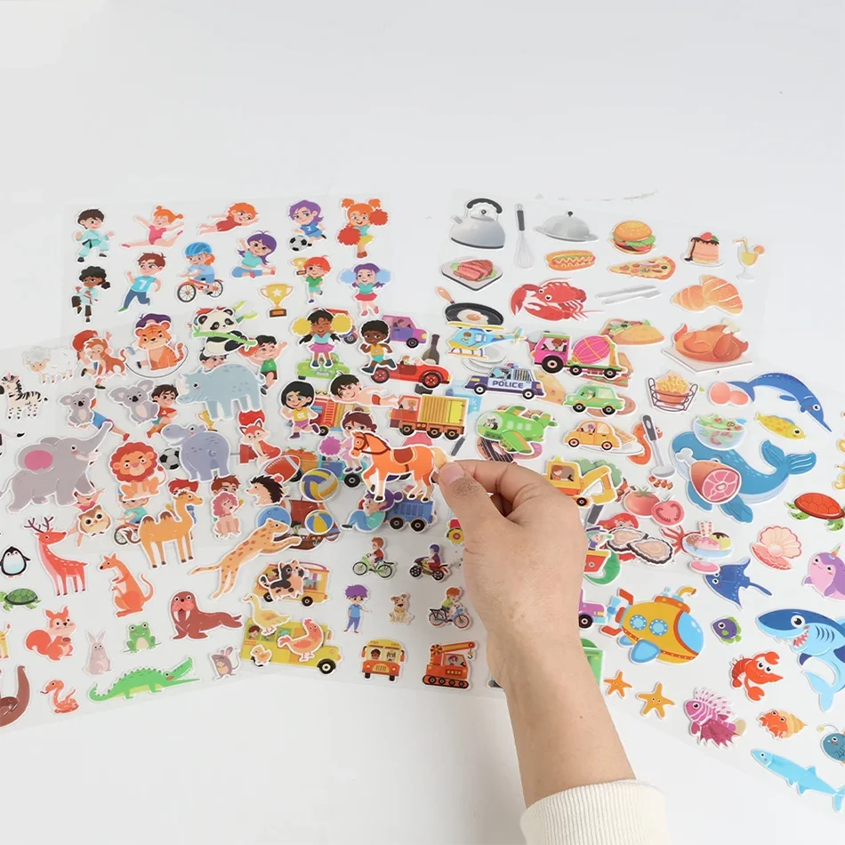 Nuovo libro di adesivi per bam - Kids Early Education Books recensione e prezzo