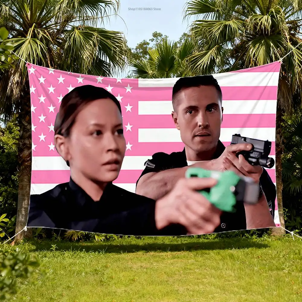 Lucy Chen Tim Bradford Flag Tapestry Banner For Bedroom Outdoor Living Room Restaurant Bar Wall Decor Party - Image 4