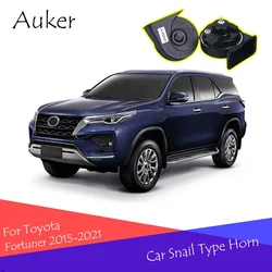 For Toyota Fortuner 2015-2021 Car Snail Horn  Speakers Tweeter High Bass Waterproof Whistle