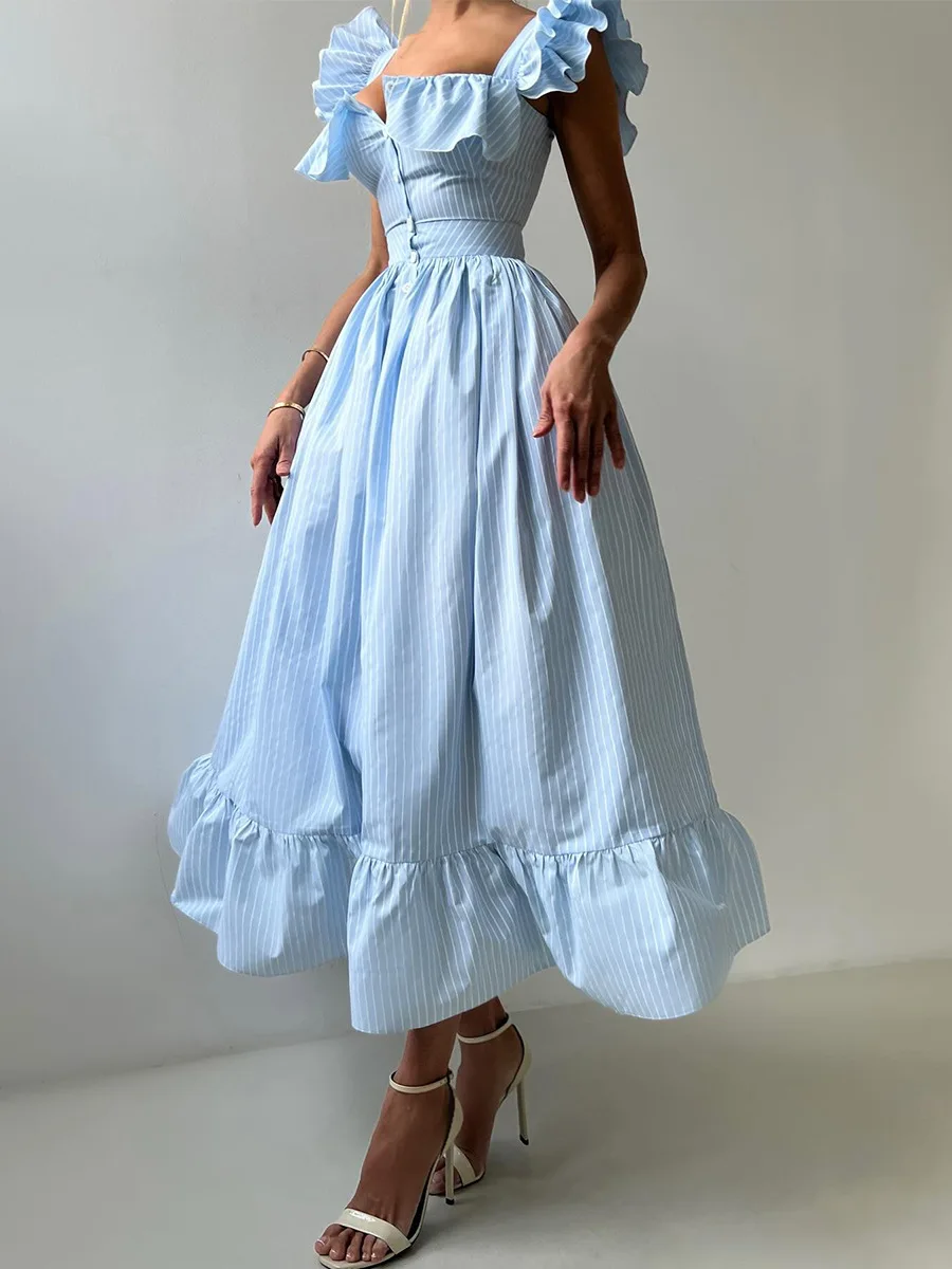 Thumbnail 2 - #77 Popular Womens Midi A-Line Dress Choices