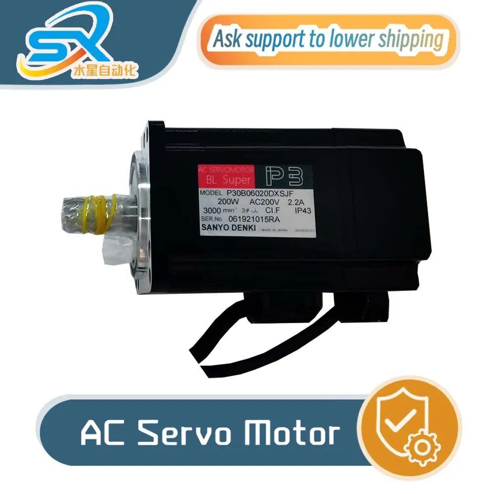 

SANYO AC Servo Motor P30B06020DXSJF 200W Primary Source of Goods - One Year/Three Months Warranty