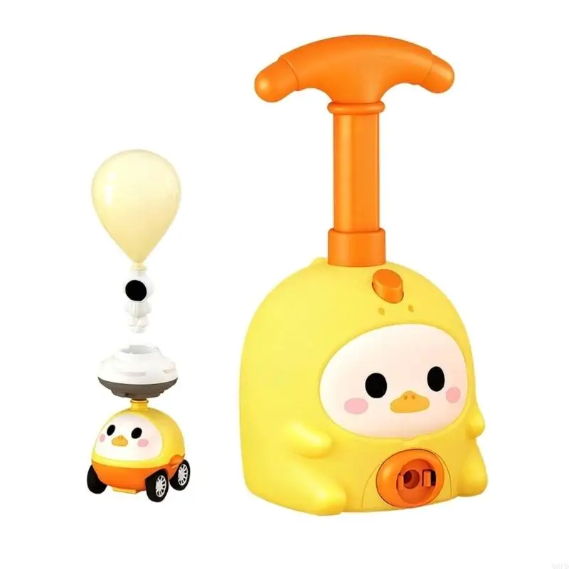 Dynamic Air Balloon Launching Toy Car Set For Preschoolers Cognitive Development