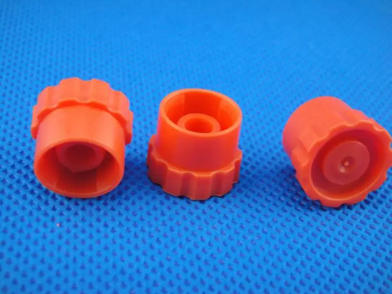 Imagem -06 - Seringa Parar Tip Cap Luer Lock Seringa Parafuso Pontas de Precisão Dispenser Líquido Agulhas Medidor Round Plug Cap 10025 Pcs