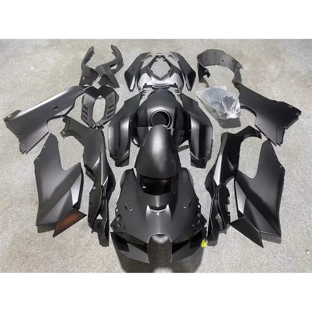 

Предварительно просверленный комплект обтекателя из АБС-пластика для Kawasaki Ninja ZX-10R ZX10R 2021 2022 2023 2024, матовый черный