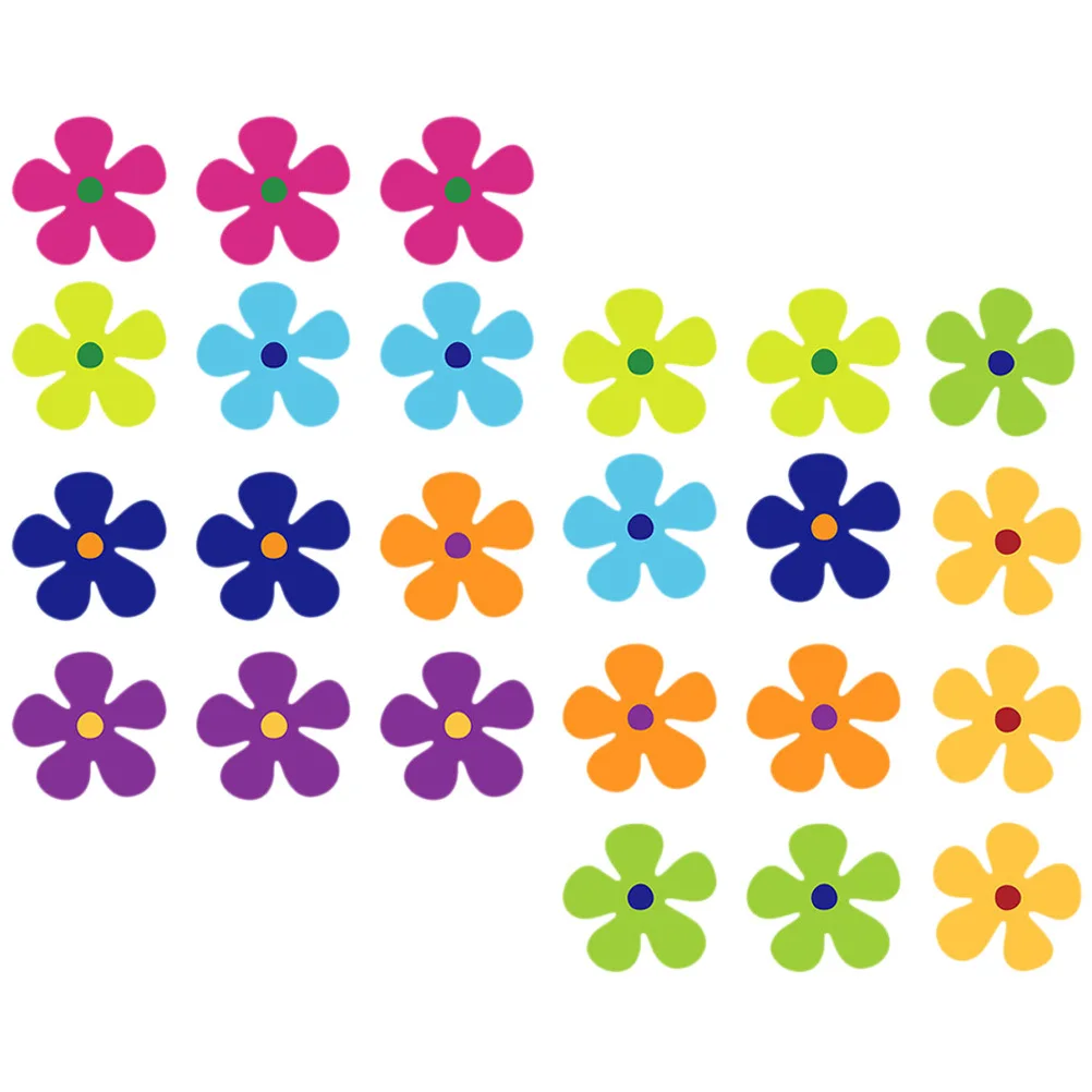 

24Pcs Magnetic Flower Fridge Stickers Creative Home Refrigerator Decor Cute Car Door Magnets Flower Decals Magnets