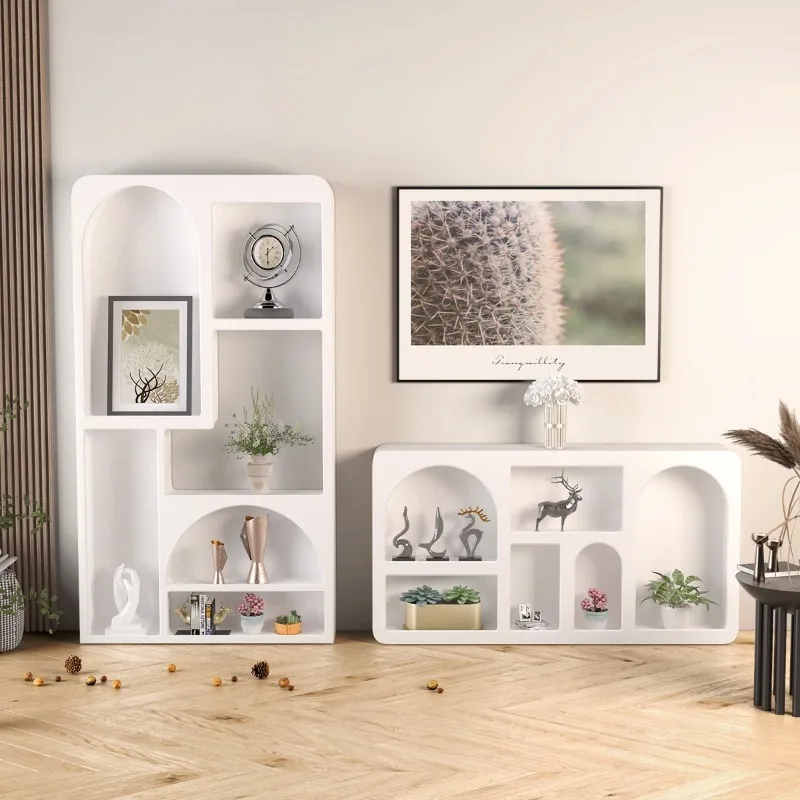 Nordic white hallway storage cabinet minimalist modern storage cabinet display decorative cabinet living room entry