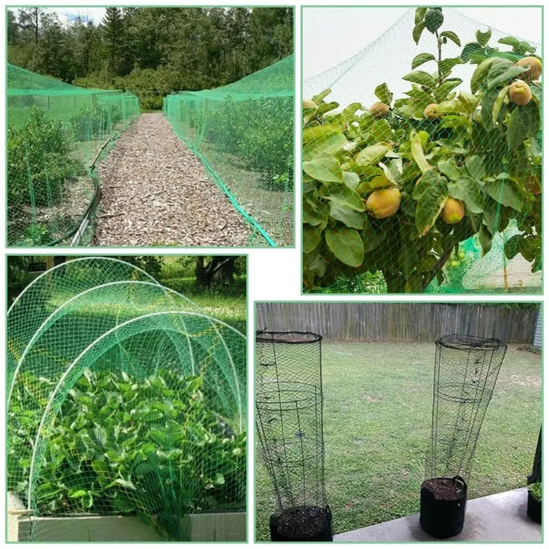 ABSE-Bird Netting For Garden Fruit Tree Protection 3Pcs Tangle Bird Mesh For Garden Plants Vegetables From Birds Deer