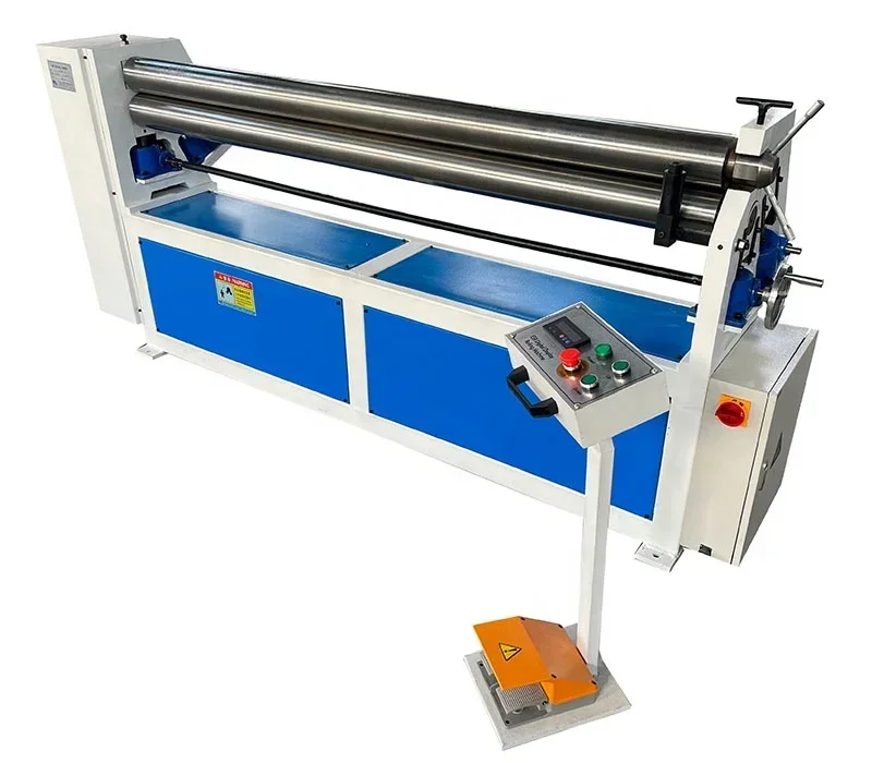 fast delivery 2x2000 mm steel plate bending machine 3 roll plate bending machine on sale