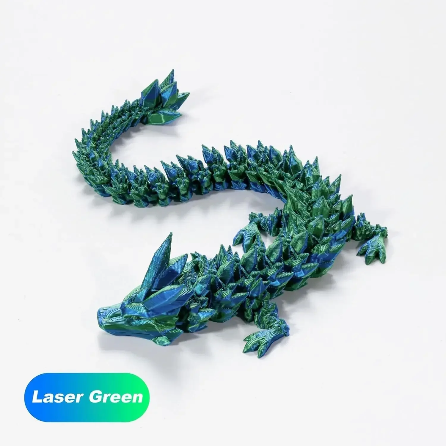 3D printed dragon fidget toy crafts Flexible 3d Articulated Dragon Home Office Decoration Decor Gifts