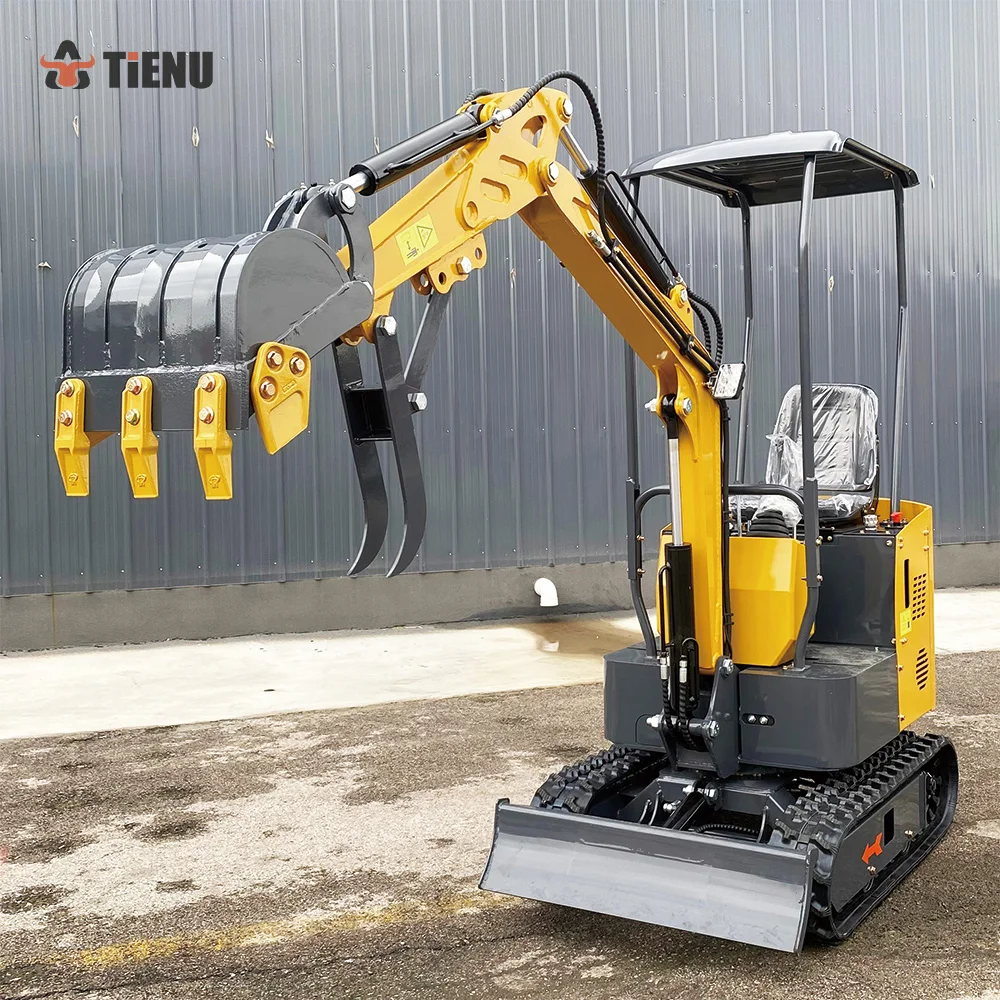 Chinese 1Ton 2.5Ton 3.5Ton Mini Excavator Digger Minibagger Kubota Engine Customized for Sale view 3