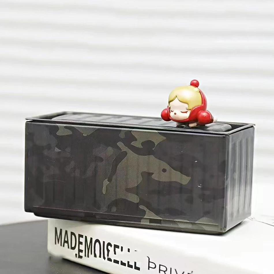 Mini ijzeren opbergdoos Miniatuur ijzeren opbergdoos Creatieve decoratie Verzamel kleine voorwerpen Desktop Mini containermodel Kerstcadeaus