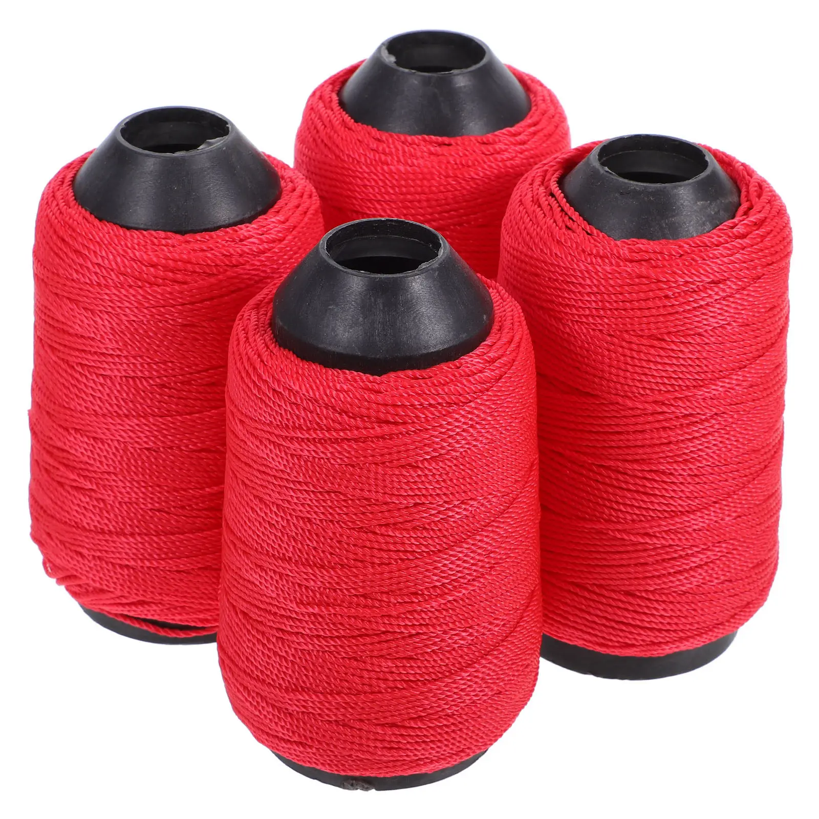 4 Rolls Braided Nylon String High Strength Garden Twine for Plants Tree Ties Greenhouse Accessories DIY Crafts Renovation