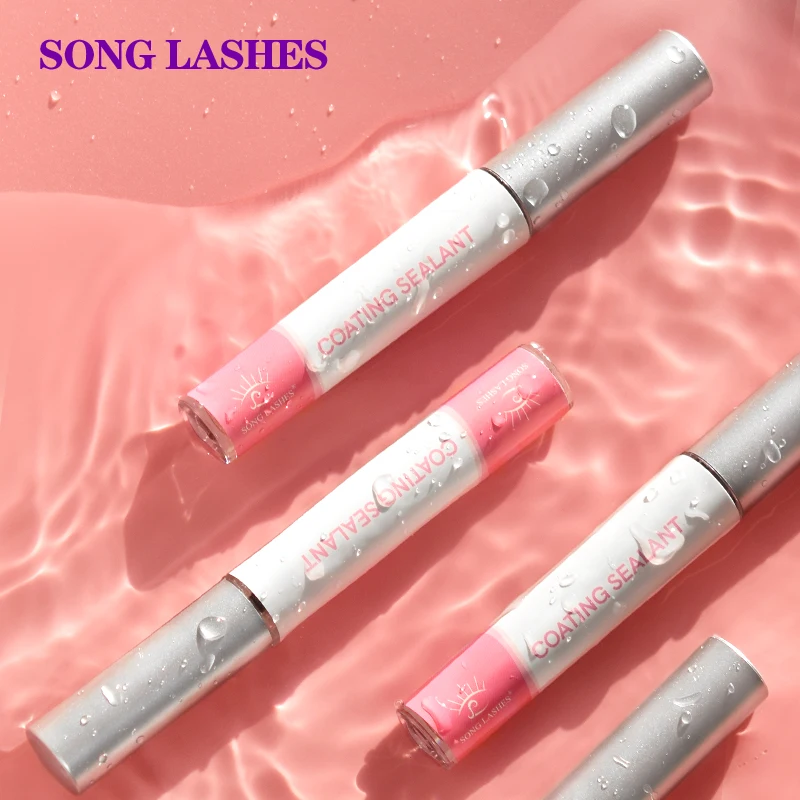 

SONG LASHES 10ml Eyelash Raincoat Sealant Transparent Styling Preventing Glue Whitening Tools Salon or Individual Use