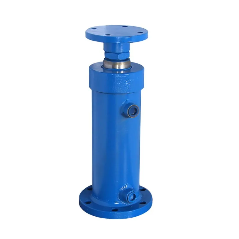 

20 tons Customizable Double-direction upper and lower flanges Cylinder FA 125 Lifting Oil top hanging legs Support Jack