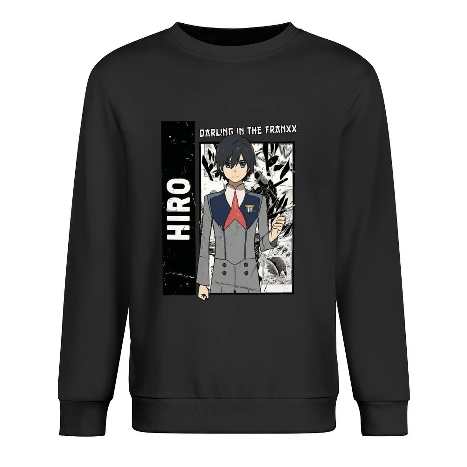 Hiro, Darling in the Franxx, Hiro darling in the franxx manga Pullover anime clothing mens clothing new sweatshirts