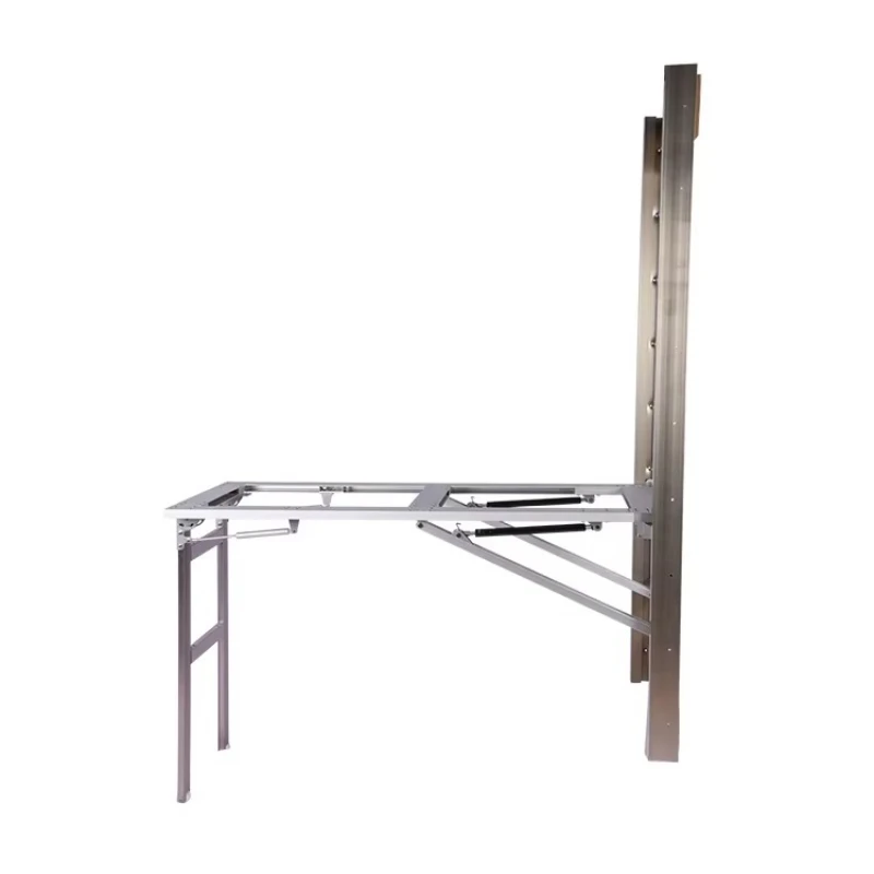 

Folding wall table hardware Wall-mounted folding table hardware mechanism