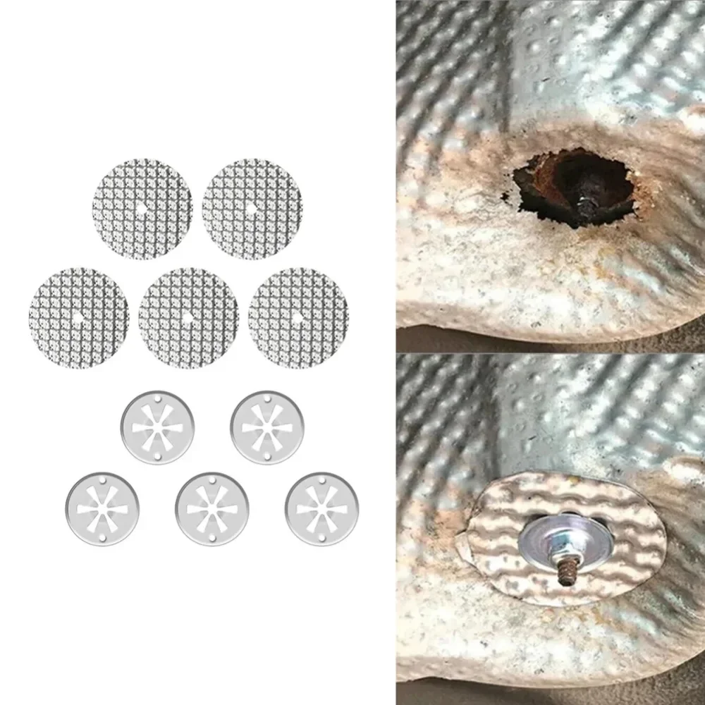 Kit de reparación de escudo térmico, placa de protección térmica, Kit de reparación de accesorio de arandela de protección térmica, junta de apriete