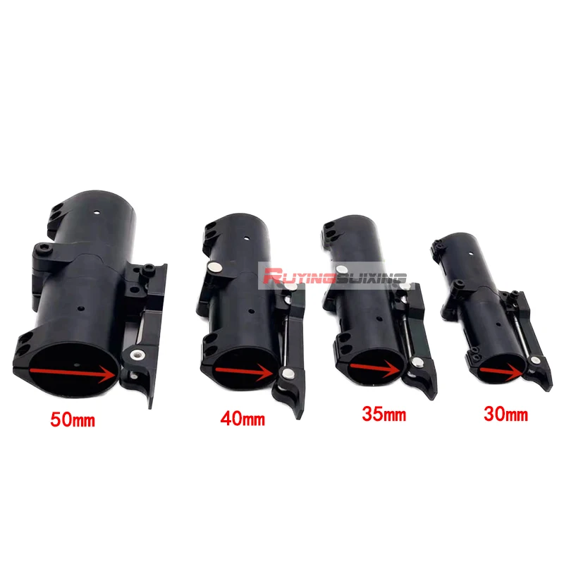 30/35/40/50mm Aluminum Alloy Folding Arm Plant Protection Drone Tube Clamp Carbon Fiber Tube Connection Fittings