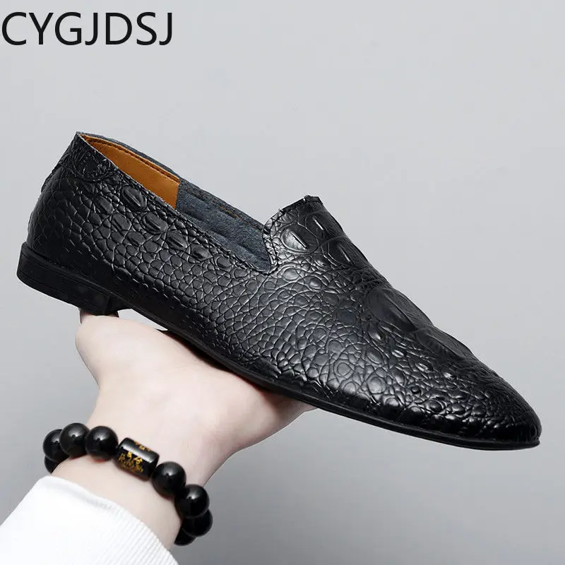 

Casuales Leather Shoes for Men Slip on Shoes Men Luxury Designer Casual Shoes Loafers Luxury Men Italiano Zapatillas De Deporte